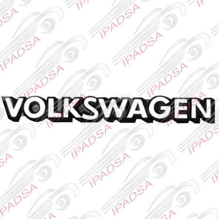EMBLEMA VOLKSWAGEN JETTA/ATLANTIC/CARIBE - CROMADO