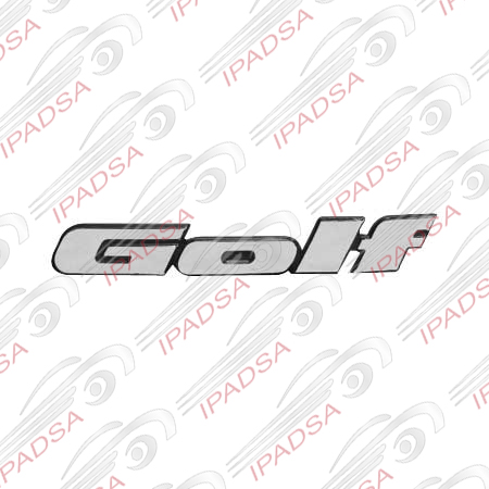 EMBLEMA VOLKSWAGEN GOLF - CROMADO