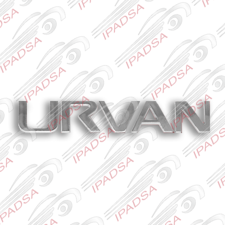 EMBLEMA NISSAN URVAN 2002 - 2012 CROMADO
