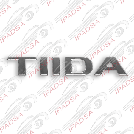 EMBLEMA NISSAN TIIDA 2008 - 2013 CROMADO