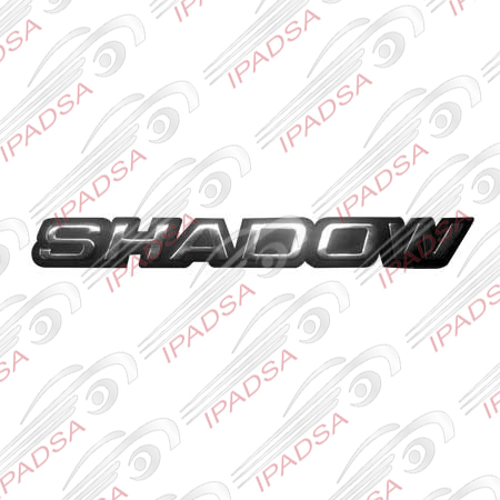 EMBLEMA DODGE SHADOW 1989 - 1992 CROMADO
