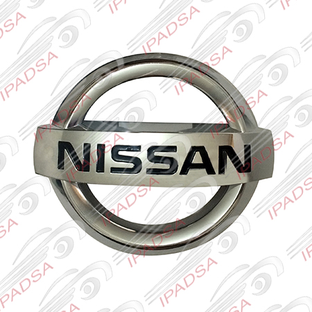EMBLEMA NISSAN MARCH 2014 - 2016 CROMADO