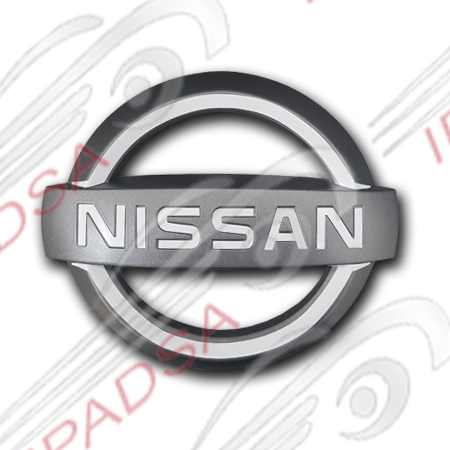 EMBLEMA NISSAN VERSA/V-DRIVE 2015 - 2016 GRIS