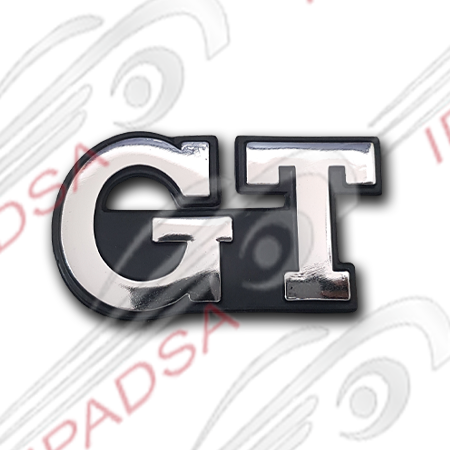 EMBLEMA VOLKSWAGEN GOLF 1981 - 1987 CROMADO