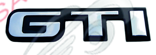 EMBLEMA VOLKSWAGEN GOLF - CROMADO