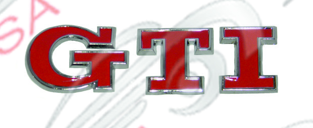 EMBLEMA VOLKSWAGEN JETTA/GOLF - CROMADO