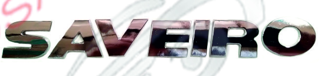 EMBLEMA VOLKSWAGEN SAVEIRO - CROMADO