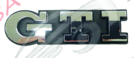 EMBLEMA VOLKSWAGEN JETTA/GOLF - CROMADO