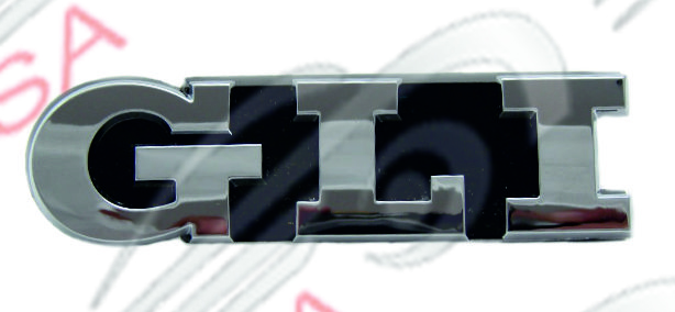 EMBLEMA VOLKSWAGEN JETTA/GOLF - CROMADO