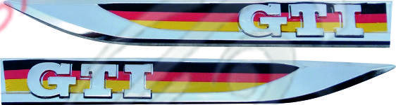 EMBLEMA VOLKSWAGEN JETTA/GOLF - CROMADO/ALEMANIA