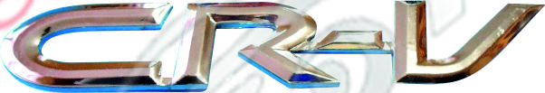 EMBLEMA HONDA CR-V - CROMADO