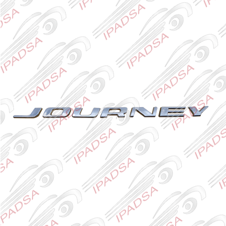 EMBLEMA DODGE JOURNEY 2015 - 2019 CROMADO