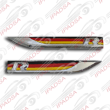EMBLEMA VOLKSWAGEN JETTA/GOLF/POLO - CROMADO/ALEMANIA