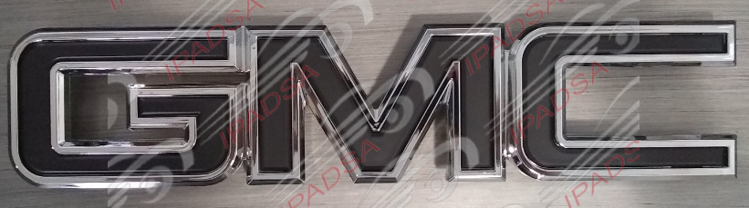 EMBLEMA GMC SIERRA/YUCON/ACADIA 2007 - 2020 CROMADO