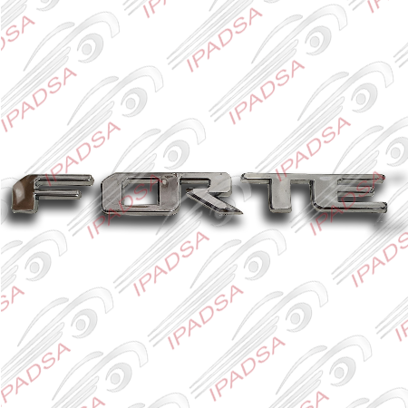 EMBLEMA KIA FORTE 2013 - 2020 CROMADO