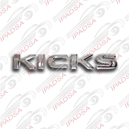 EMBLEMA NISSAN KICKS 2016 - 2020 CROMADO