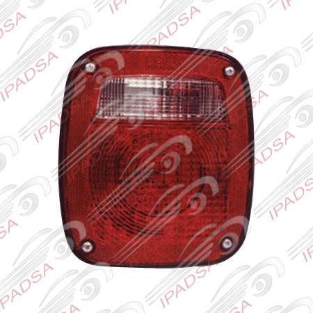 PLAFON UNIVERSAL UNIVERSAL - ROJO/CRISTAL