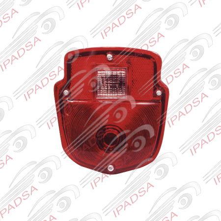 PLAFON UNIVERSAL UNIVERSAL - ROJO/CRISTAL