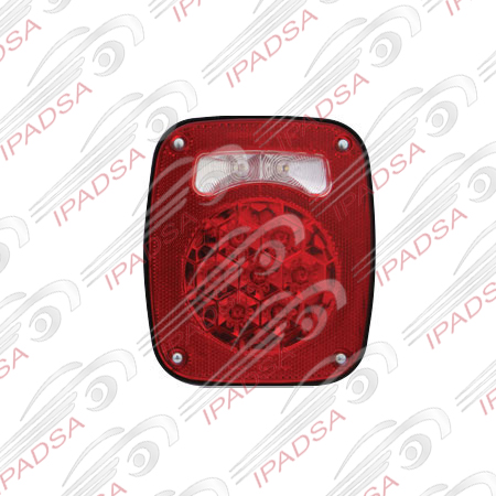 PLAFON UNIVERSAL UNIVERSAL - ROJO/CRISTAL