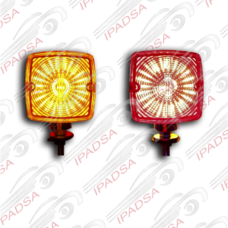 PLAFON UNIVERSAL UNIVERSAL - ROJO/AMBAR