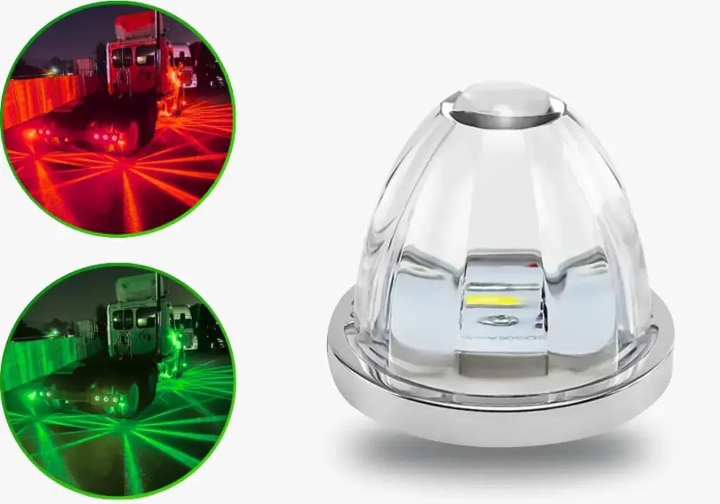 PLAFON UNIVERSAL WATERMELON ESTROBO VERDE/ROJO CON LEDS