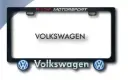 MARCO DE PLACA MAXI LINE VOLKSWAGEN CON VW