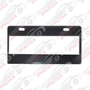MARCO DE PLACA NUMERICO UNIVERSAL - NEGRO