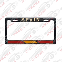 MARCO DE PLACA AMERICANO SPAIN - NEGRO