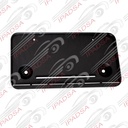 PORTAPLACA FORD F150/F250 1992 - 1997 NEGRO