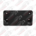 PORTAPLACA DODGE CARAVAN 2001 - 2004 NEGRO