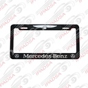 MARCO DE PLACA AMERICANO MERCEDES BENZ - NEGRO