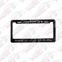 MARCO DE PLACA AMERICANO IPADSA - NEGRO