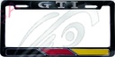 MARCO DE PLACA AMERICANO GTI - NEGRO