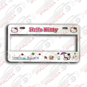 MARCO DE PLACA NUMERICO UNIVERSAL - BLANCO