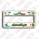 MARCO DE PLACA NUMERICO UNIVERSAL - BLANCO