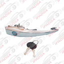 MANIJA VOLKSWAGEN PUERTA EXTERIOR SEDAN 1973 - 2004 CROMADO