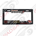 MARCO DE PLACA MAXI UNIVERSAL - NEGRO