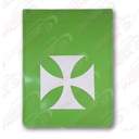 LODERA VOLTEO CRUZ ROMANA - VERDE