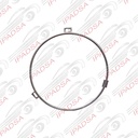 ARILLO DODGE REDONDO 3 TORNILLOS - CROMADO