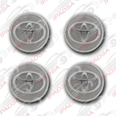 TAPON TOYOTA UNIVERSAL - CROMADO