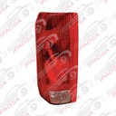 CALAVERA FORD F150/F250 1992 - 1996 ROJO/CRISTAL CON IZQUIERDA