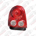 CALAVERA CHEVROLET CHEVY 3 PUERTAS 2004 - 2008 ROJO/CRISTAL CON IZQUIERDA