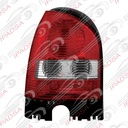 CALAVERA VOLKSWAGEN POINTER 2000 - 2005 ROJO/CRISTAL CON IZQUIERDA
