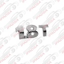 EMBLEMA VOLKSWAGEN JETTA/GOLF/POINTER/PASSAT/SHARAN - CROMADO