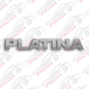 EMBLEMA NISSAN PLATINA 2002 - 2010 CROMADO