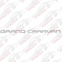 EMBLEMA DODGE GRAND CARAVAN 1996 - 2000 CROMADO