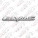 EMBLEMA HONDA CIVIC 2006 - 2014 CROMADO