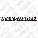 EMBLEMA VOLKSWAGEN JETTA/ATLANTIC/CARIBE - CROMADO