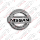 EMBLEMA NISSAN D22 2009 - 2015 CROMADO