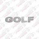 EMBLEMA VOLKSWAGEN GOLF 2008 - 2013 CROMADO
